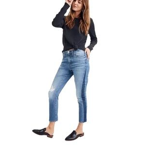 Madewell The High-Rise Slim Boyjean in Raebrook